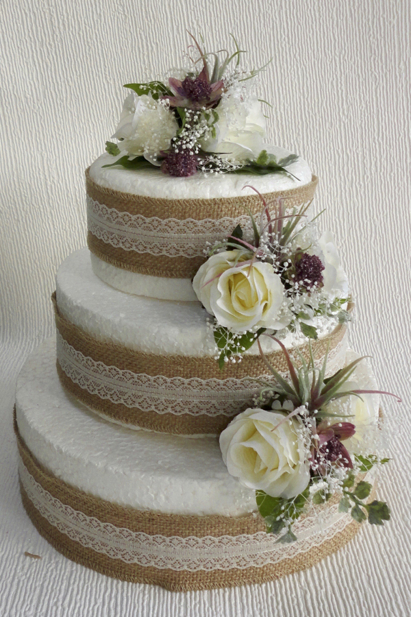 Rustic Vintage Style Cake Toppers